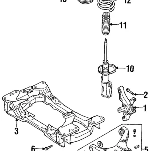 Upper Mount - Mazda (LB82-34-380)