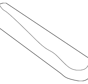 Weatherstrip - Mazda (NC10-R1-441B)