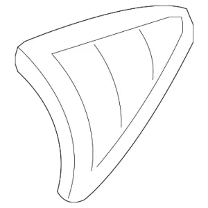 Defogger Grille - Mazda (EG21-60-160B-02)