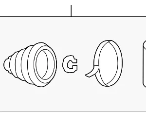 Inner Boot - Mazda (FD00-22-540)