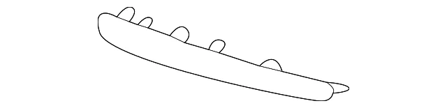 Bumper Cover Seal - Mazda (LC62-50-2G1)