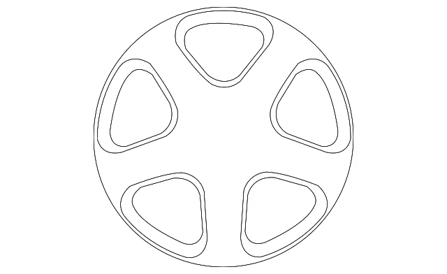 Wheel, Alloy - Mazda (9965-42-6060)
