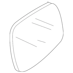 Glass - Mazda (BN8R-69-1G1)