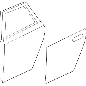 Door Shell - Mazda (BBY9-72-02XH)