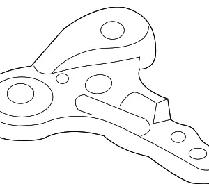 Bracket - Mazda (GJ6A-34-611A)