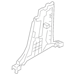 Lower Center Pillar Trim - Mazda (BCJH-68-220C-02)