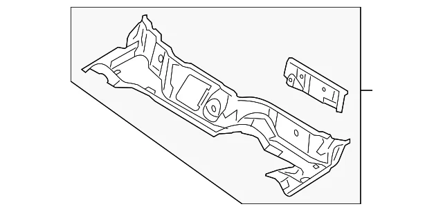Cowl Panel - Mazda (BBM4-53-500B)