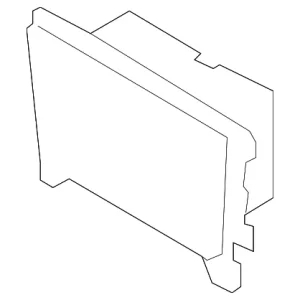 Radio Panel - Mazda (EG23-66-AH0)
