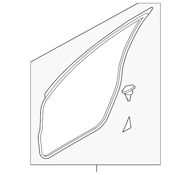 Door Weather-Strip - Mazda (DN4E-59-760A)
