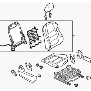 Seat Assembly - Mazda (BAET-57-100A-02)