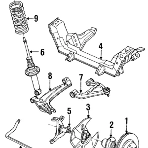 Rotor - Mazda (B25Y-33-25XB)