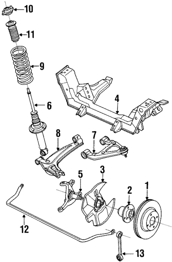 Knuckle - Mazda (NA01-33-021B)