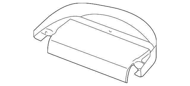 Pkg Tray Trim - Mazda (NC10-68-3F1E-81)