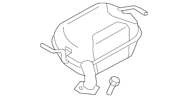 Muffler - Mazda (CY01-40-100J)
