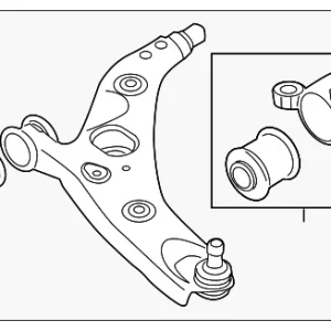 Lower Control Arm - Mazda (K0V8-34-300)