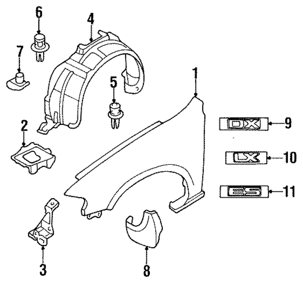 Mud Guard - Mazda (0000-88-450F-F2)