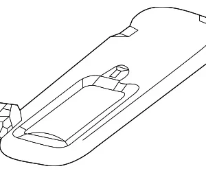 Sun-Visor - Mazda (DGJ2-69-320D-75)