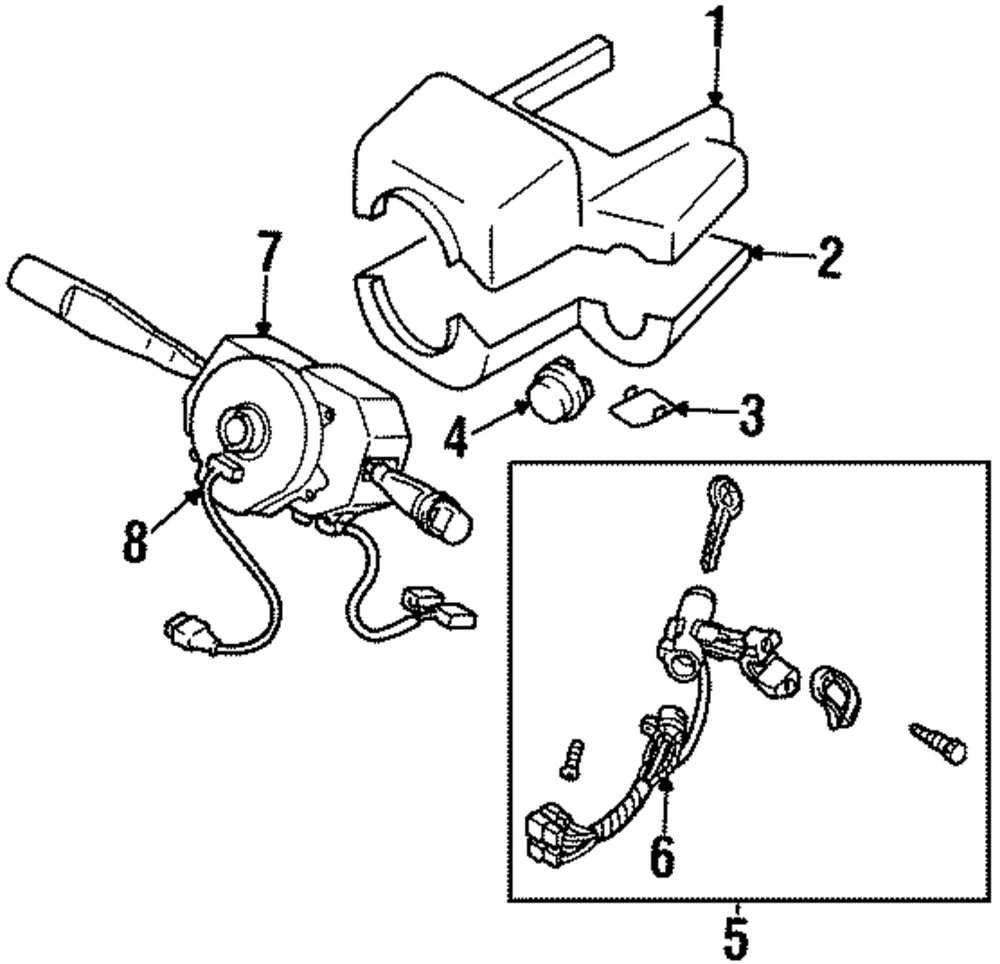 Ignition Switch - Mazda (LAY1-66-151)