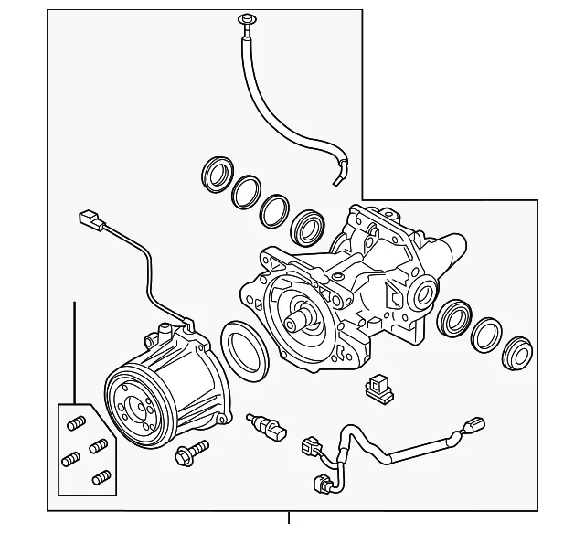 Differential - Mazda (CD01-27-100)