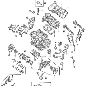 Camshaft - Mazda (KJ01-12-420E)