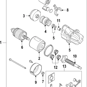 Front Bearing - Mazda (LFG1-18-X01)