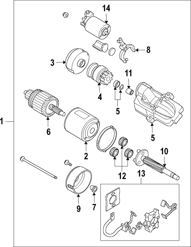 Front Bearing - Mazda (LFG1-18-X01)