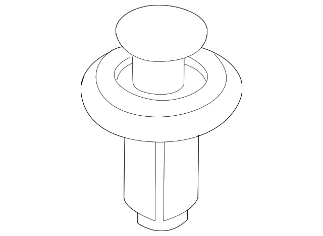 Grille Assembly Retainer Clip - Mazda (GP7A-50-049)