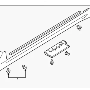 Molding - Mazda (L093-51-P40B-4F)