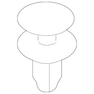 Retainer Plate Retainer Clip - Mazda (H260-61-895A)