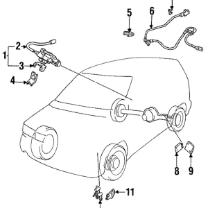 ABS Control Unit - Mazda (LA31-43-780A)