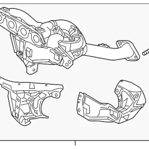 Exhaust Manifold - Mazda (PER3-20-50X)