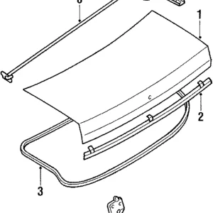 Lock - Mazda (B130-56-820C)