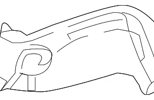 Heater Duct - Mazda (TK48-61-157A)