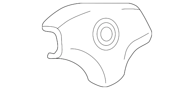 Driver Air Bag - Mazda (N055-57-K00D)