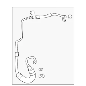 Suction Hose - Mazda (ZZ1A-61-462)
