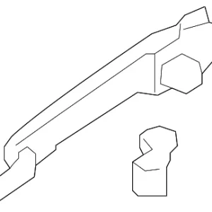 Handle, Outside - Mazda (N163-58-410C-50)