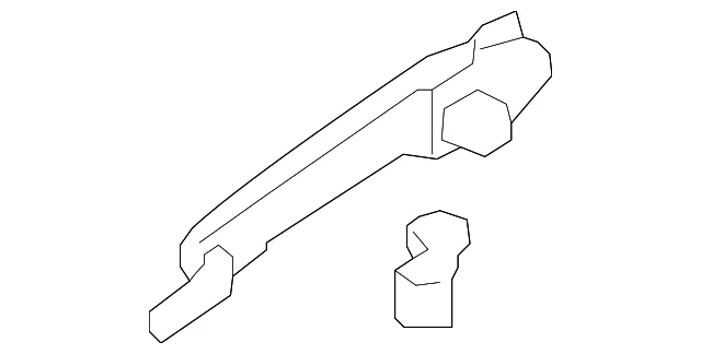Handle, Outside - Mazda (NE52-59-410D-16)