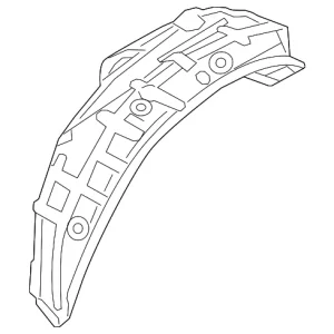 Splash Shield - Mazda (KB7W-56-1H1A)