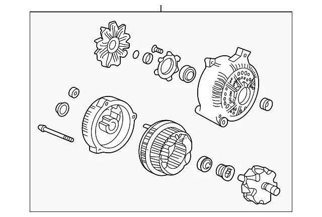 Alternator - Mazda (1F70-18-300R-0A)
