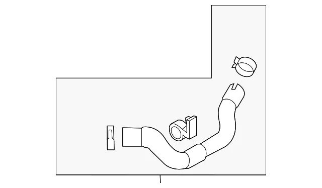 Upper Hose - Mazda (PEHH-15-18X)
