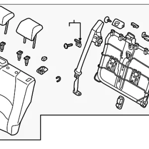 Seat Back Assembly - Mazda (DB4H-57-400A-05)