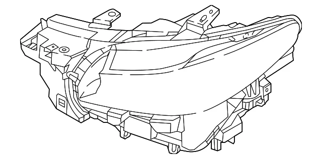 Composite Headlamp - Mazda (TC3N-51-041A)