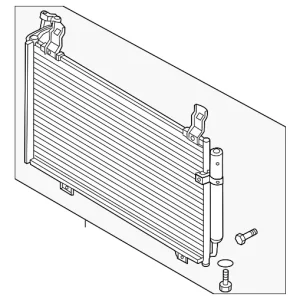 Condenser Assembly - Mazda (KF03-61-480B)