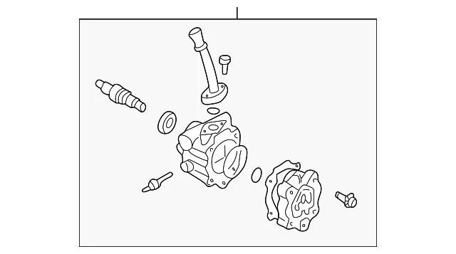 Power Steering Pump - Mazda (EC07-32-650R-0D)