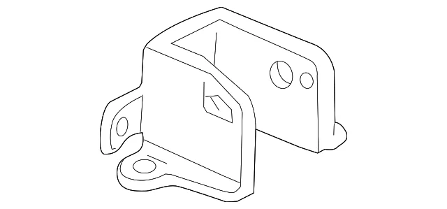 Side Mount Bracket - Mazda (B25E-39-080D)
