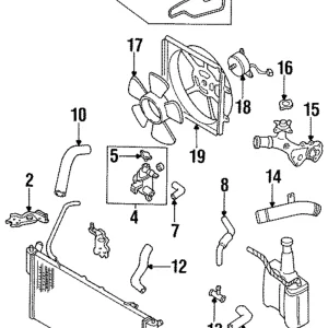 Pulley - Mazda (KL01-15-131)