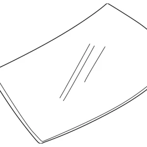 Back Glass - Mazda (B25D-63-930B-9U)