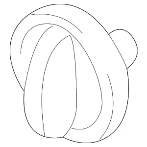 Knob - Mazda (GJ6A-61-195A)