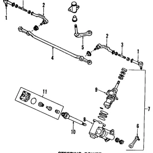Center Link - Mazda (UB39-32-261)