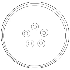 Wheel, Alloy - Mazda (9965-L6-6050)